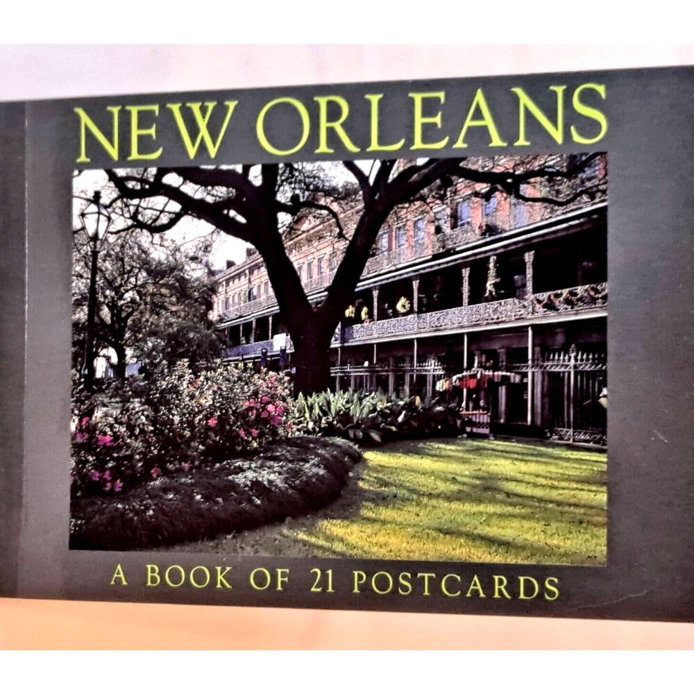 New Orleans: A Book of 21 Postcards (1996 Paperback)